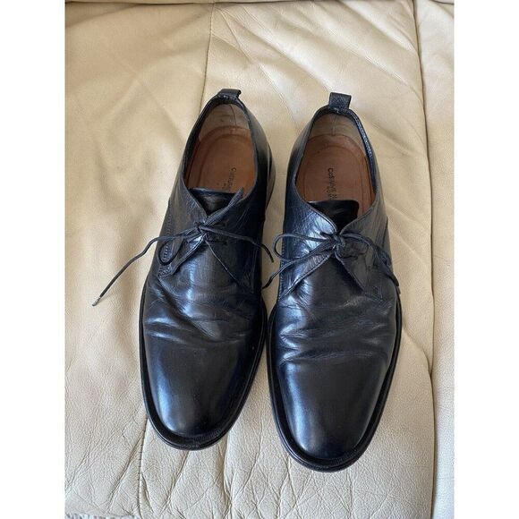 Costume National Shoes Oxford Oxfords Black Leather 8 Lace Up Dress Shoes main image 6